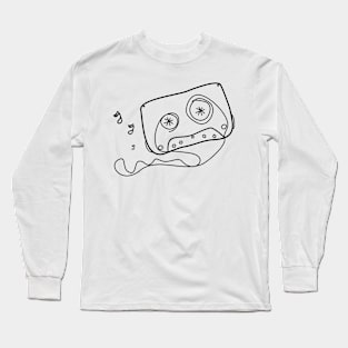 dented tape cassette Long Sleeve T-Shirt